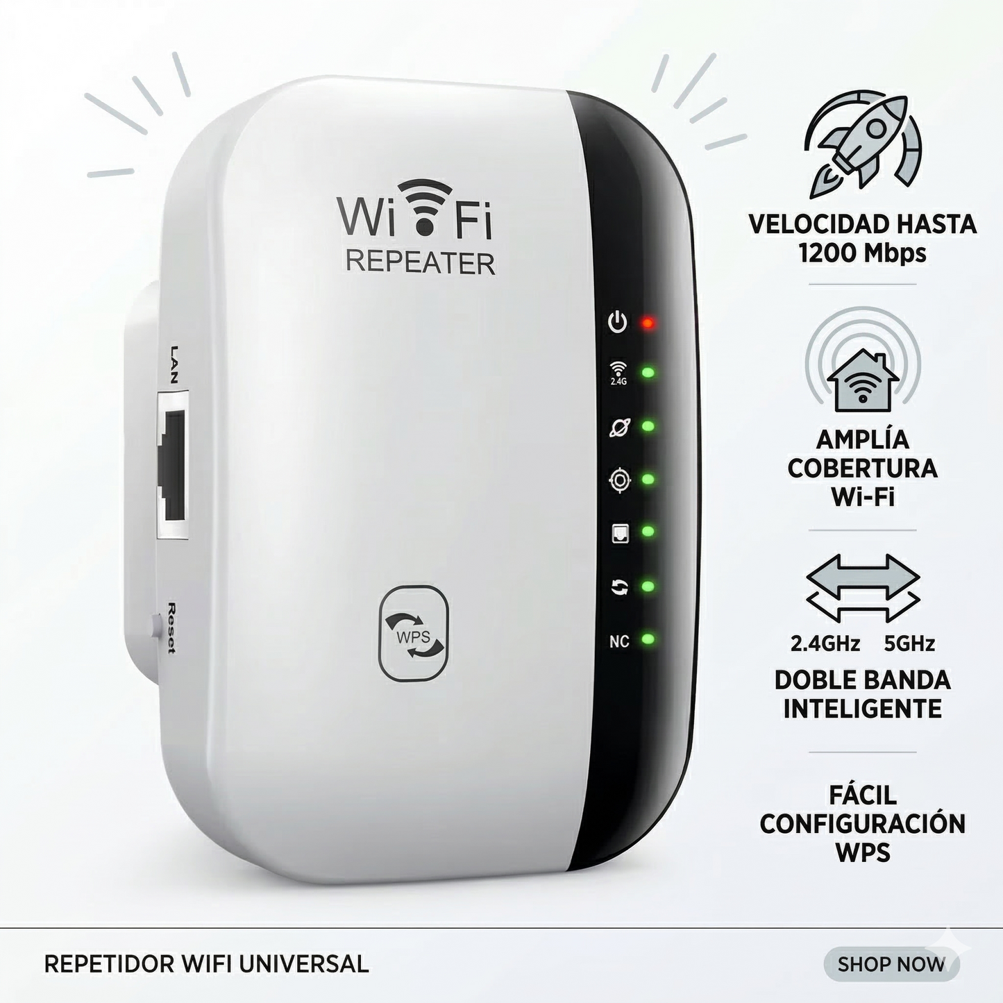Repetidor de señal Wi-FI
