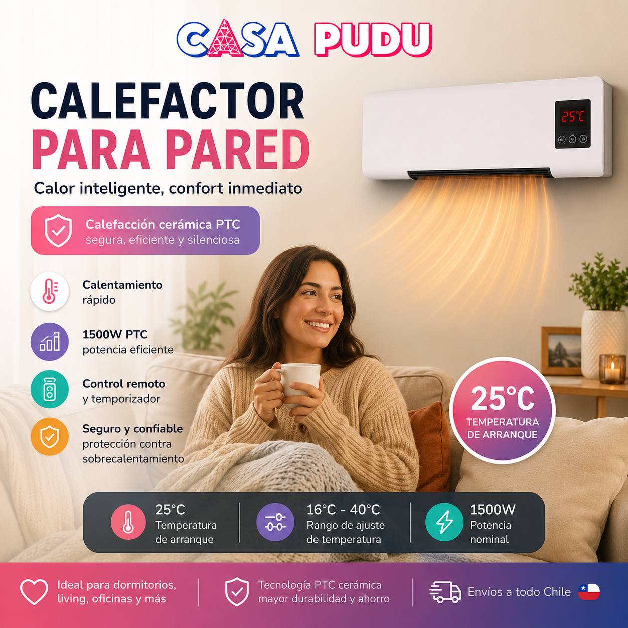 Calefactor Para Pared