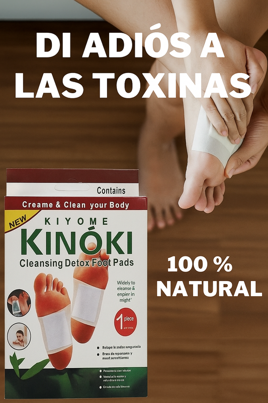 PARCHES KINOKI 10 CAJAS (100 parches)