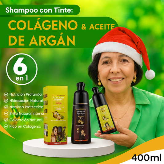 SHAMPOO COLORANTE TINTE CUBRE CANAS