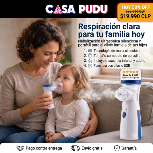 AeroPro Care - Nebulizador Portatil