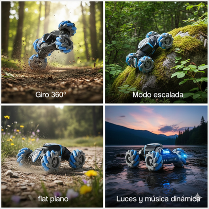 Auto Control Remoto Acróbata + Pulsera