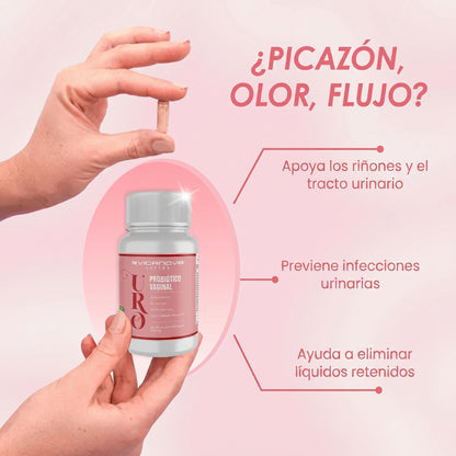 URO  VAGINAL -Probiotico Femenino