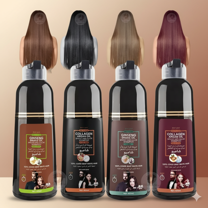 SHAMPOO COLORANTE TINTE CUBRE CANAS