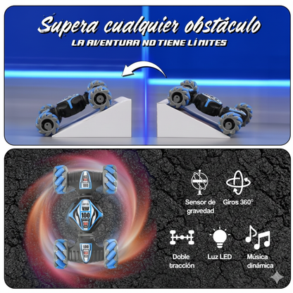 Auto Control Remoto Acróbata + Pulsera