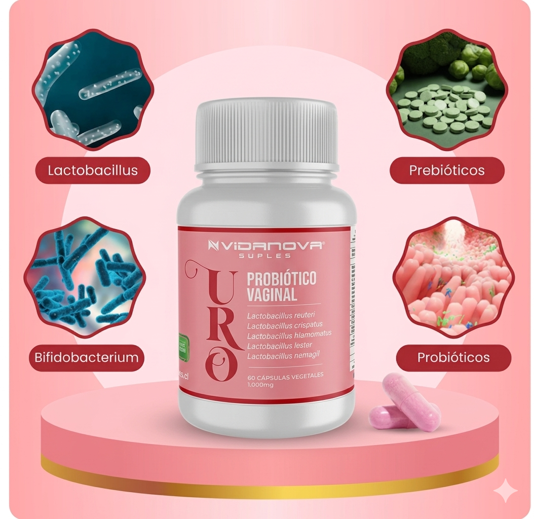 URO  VAGINAL -Probiotico Femenino