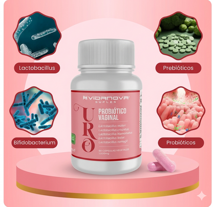 URO  VAGINAL -Probiotico Femenino