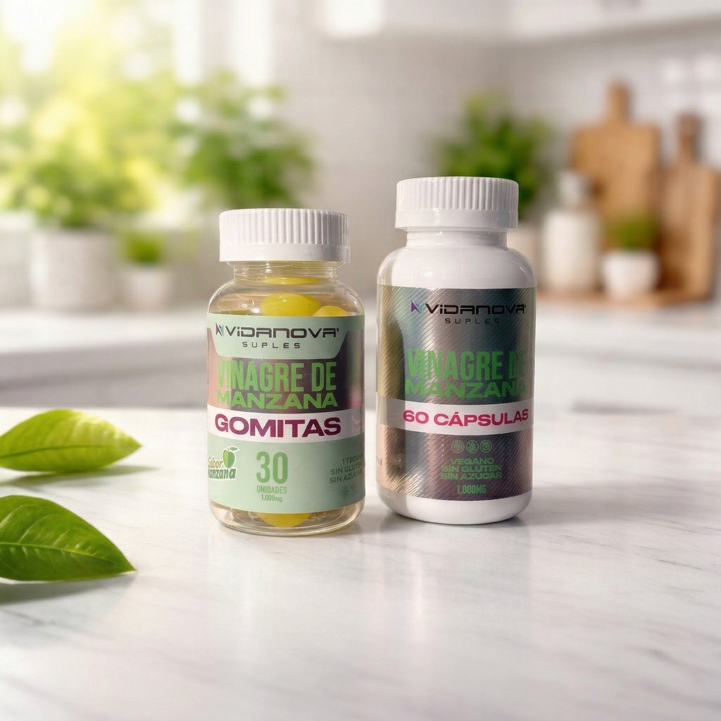 GOMITAS VINAGRE DE MANZANA 1000MG