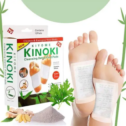 PARCHES KINOKI 10 CAJAS (100 parches)